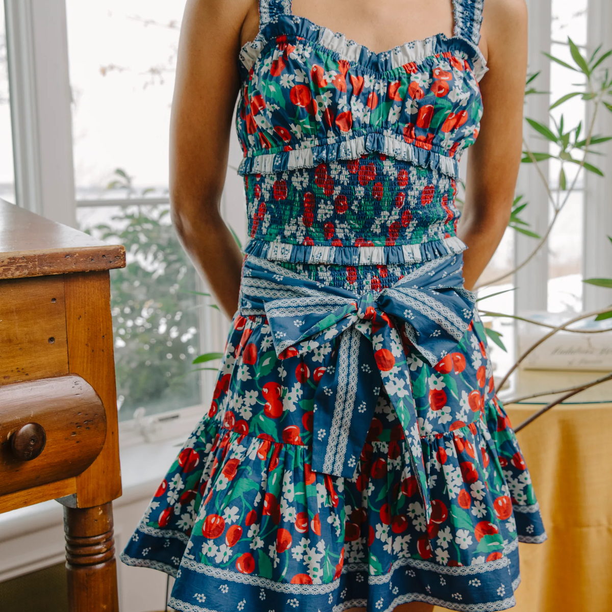 Jasmine Top in Miss Cherry – II Brunettes