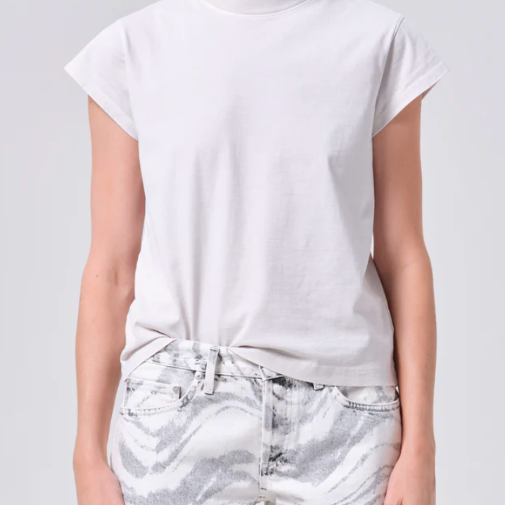 Long Line Bryce Cap Sleeve Tee