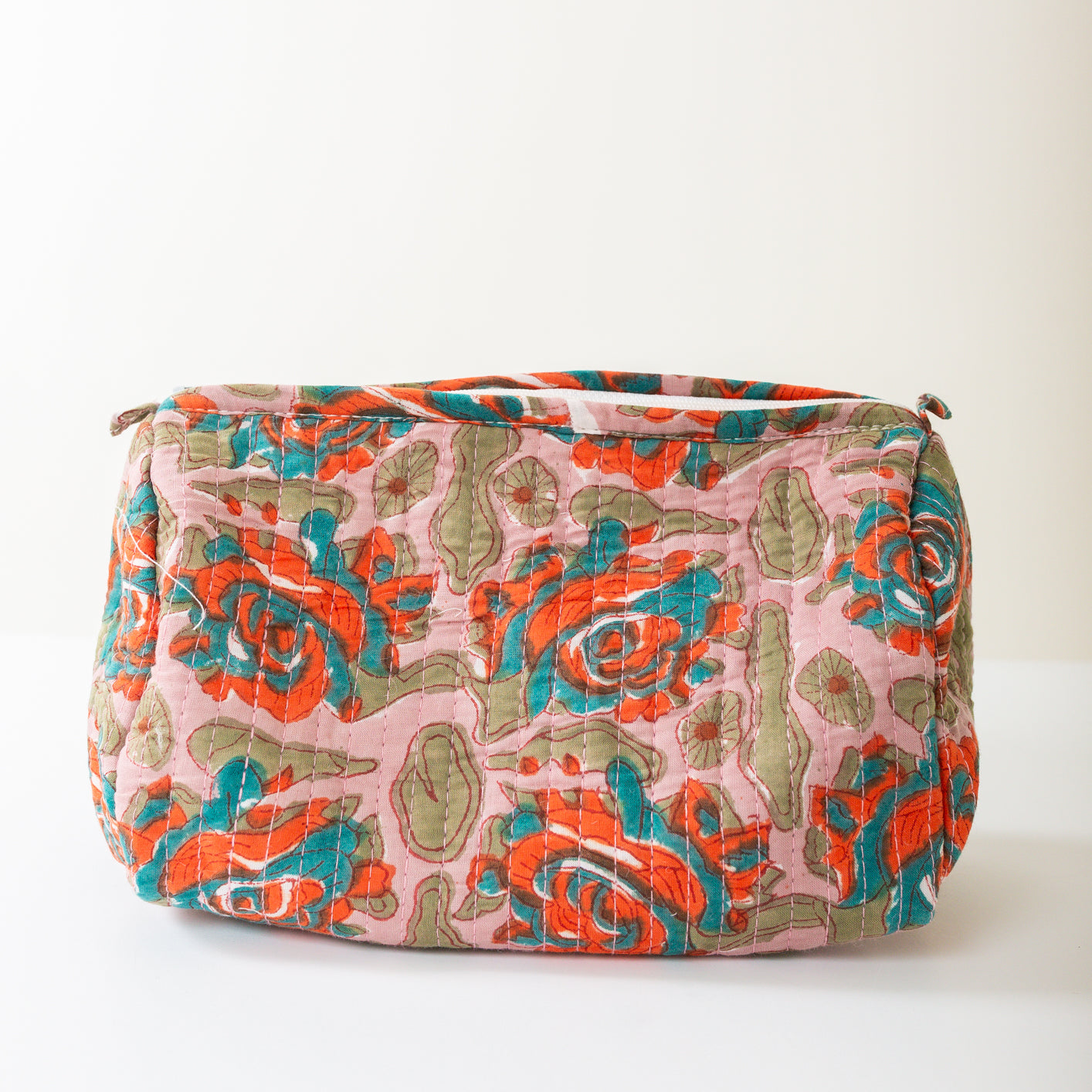 Quilted Toiletries Pouch Set