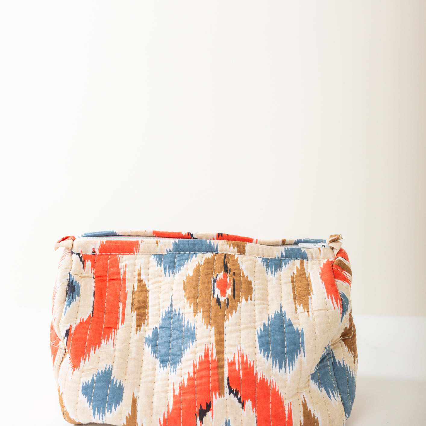 Quilted Toiletries Pouch Set