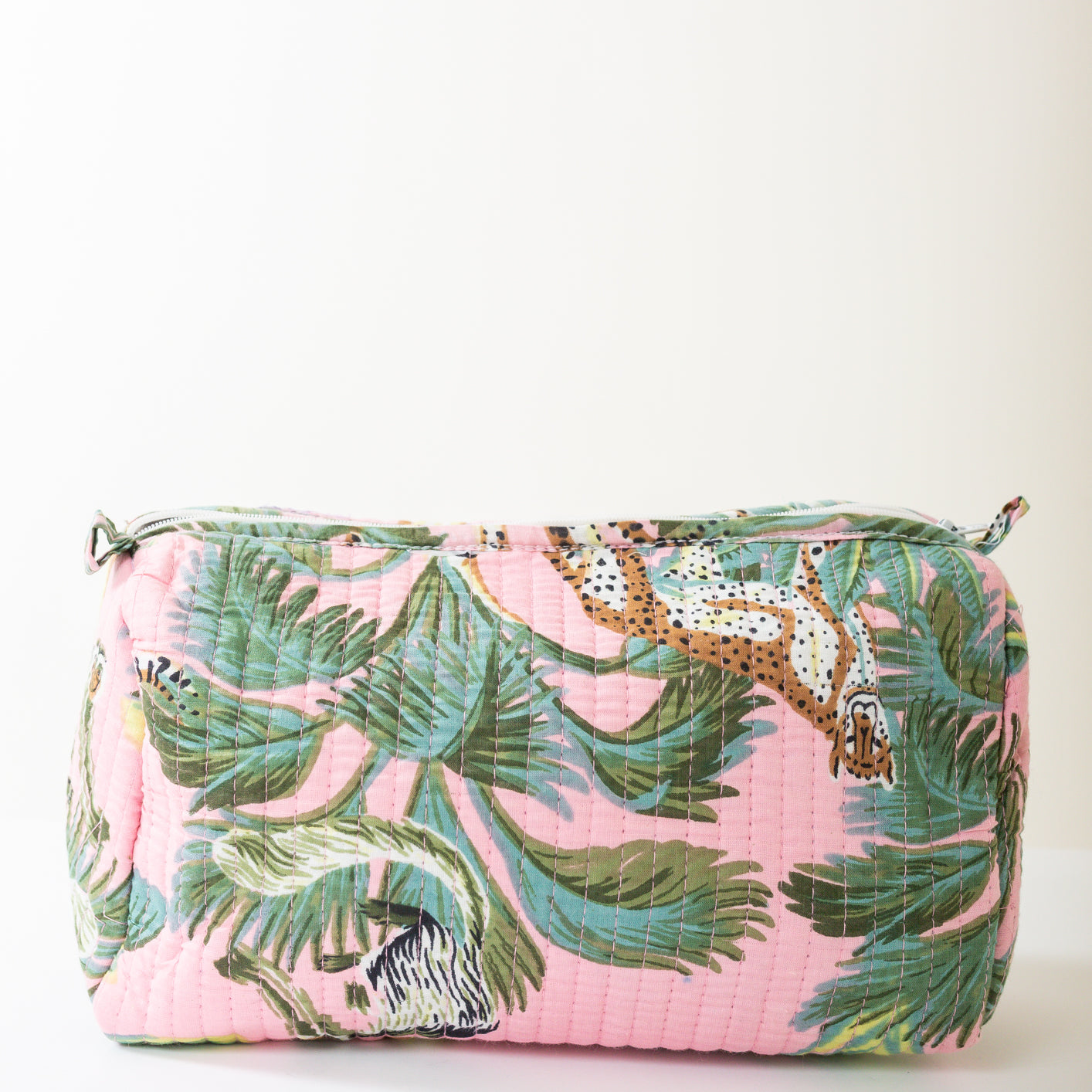 Quilted Toiletries Pouch Set