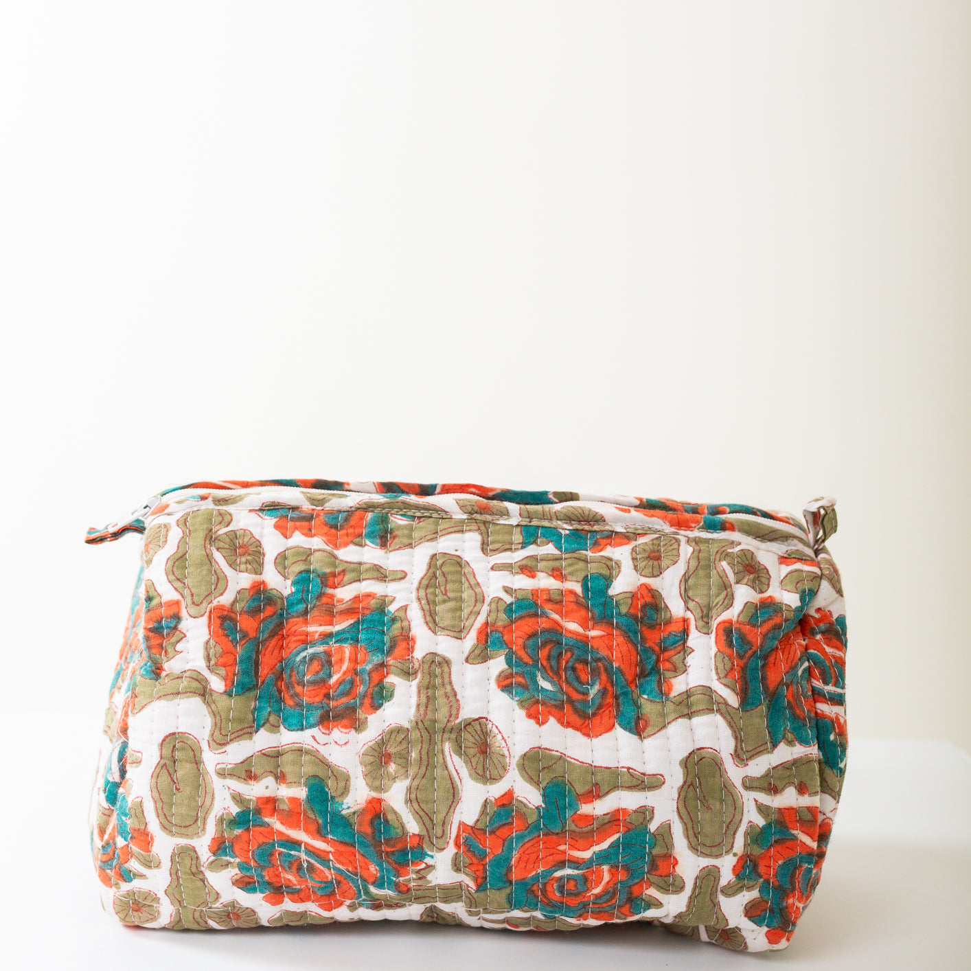 Quilted Toiletries Pouch Set