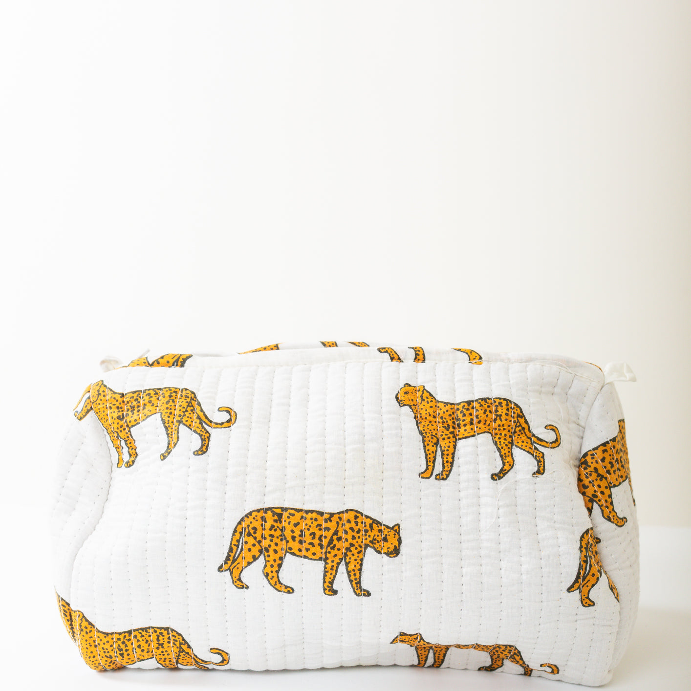 Quilted Toiletries Pouch Set