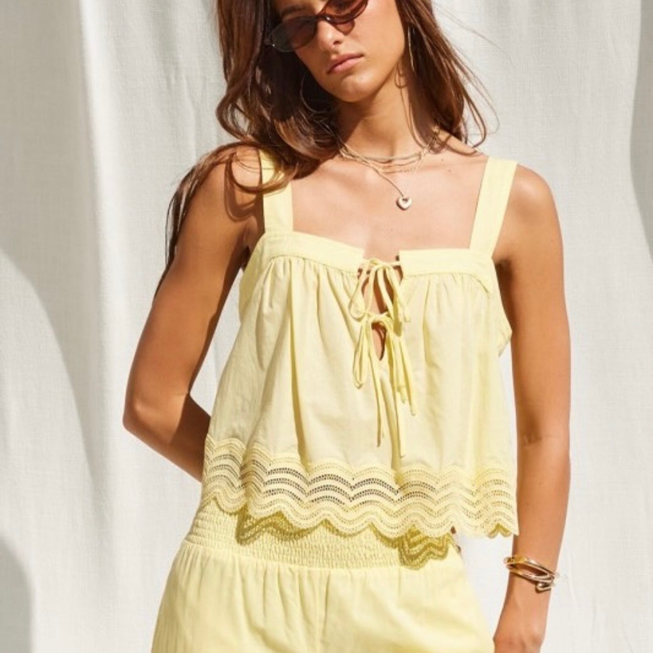 Square Neckline Top