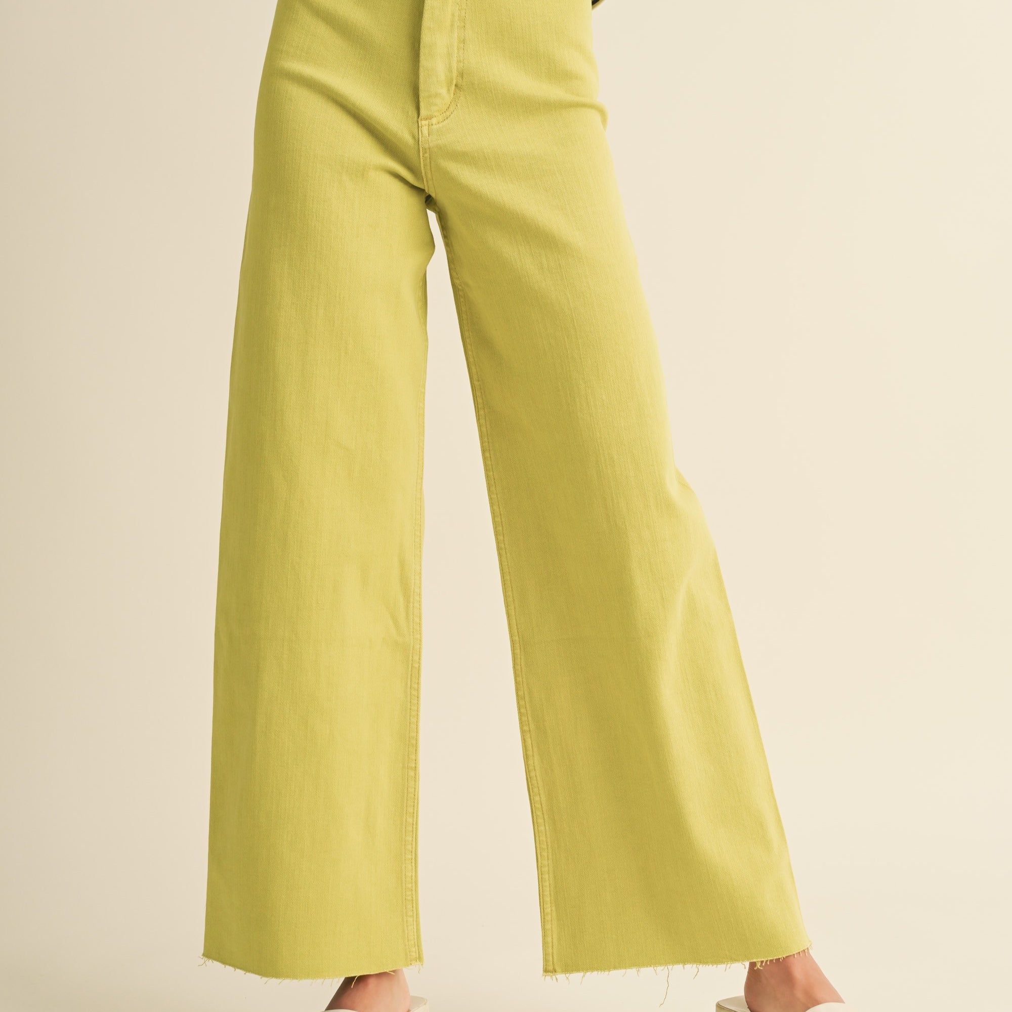 Mae Wide Leg Denim Pants