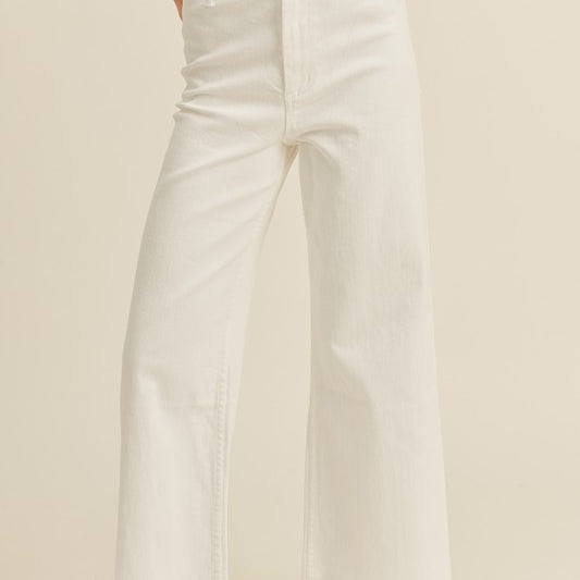 Mae Wide Leg Denim Pants