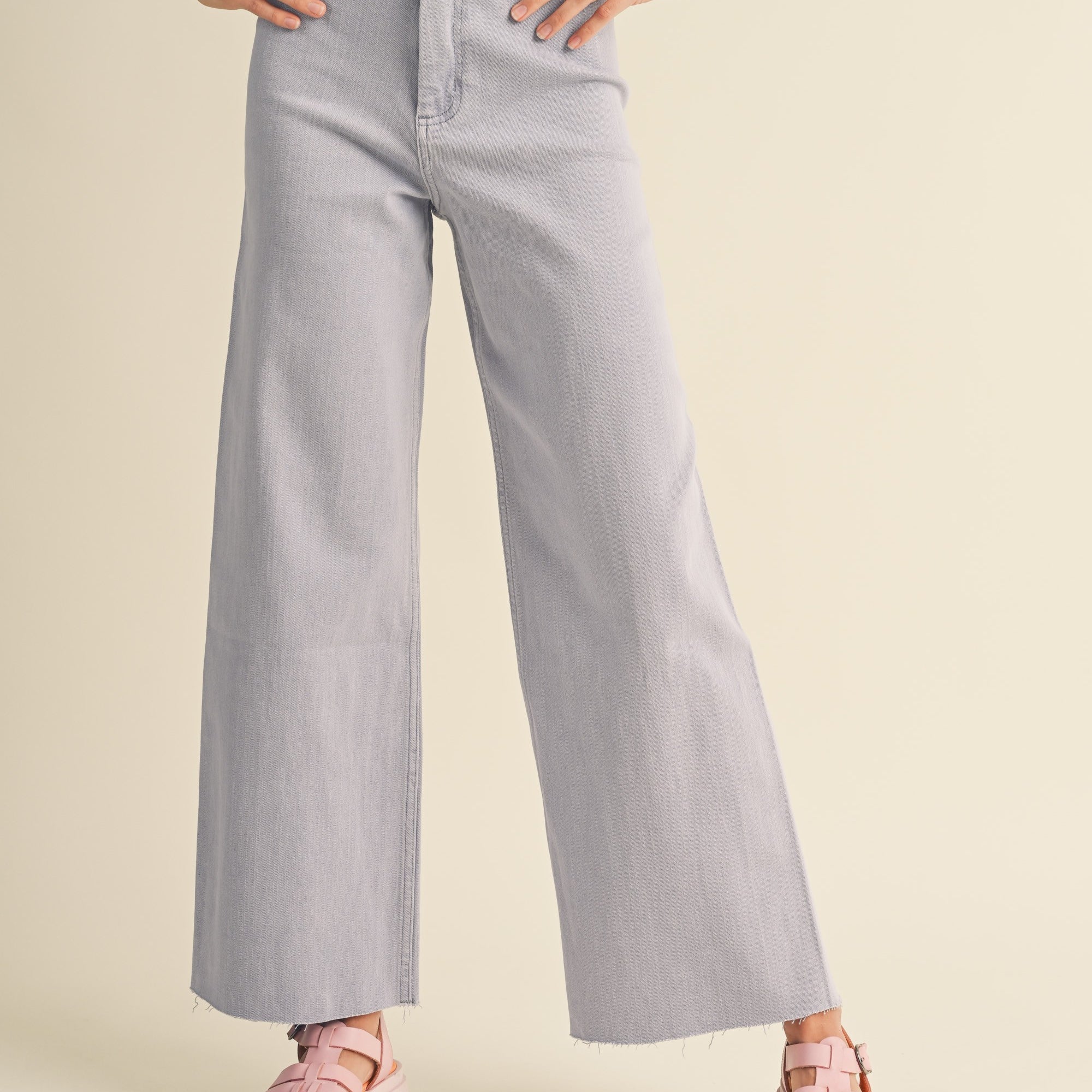 Mae Wide Leg Denim Pants