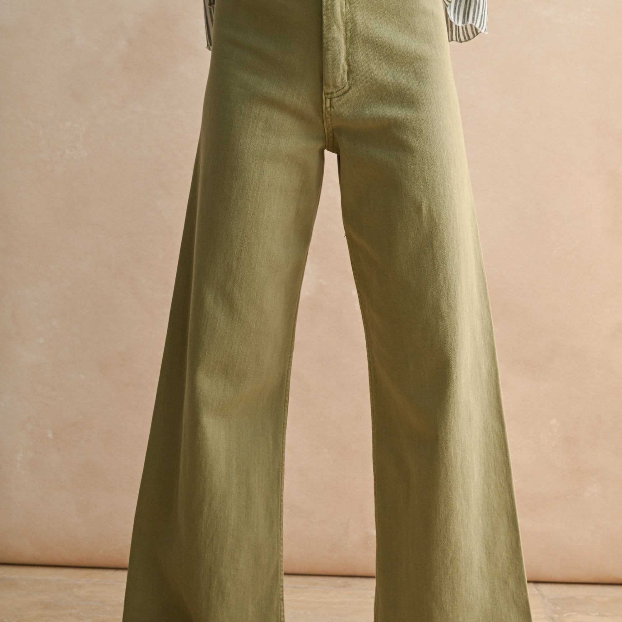 Mae Wide Leg Denim Pants