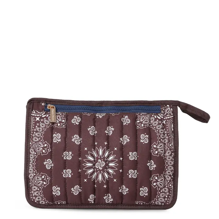 Bandana Print Pouch
