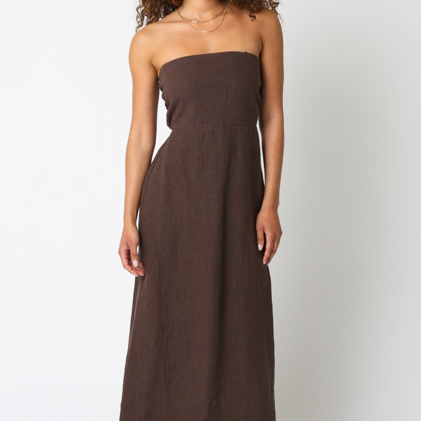 Glenn Strapless Dress