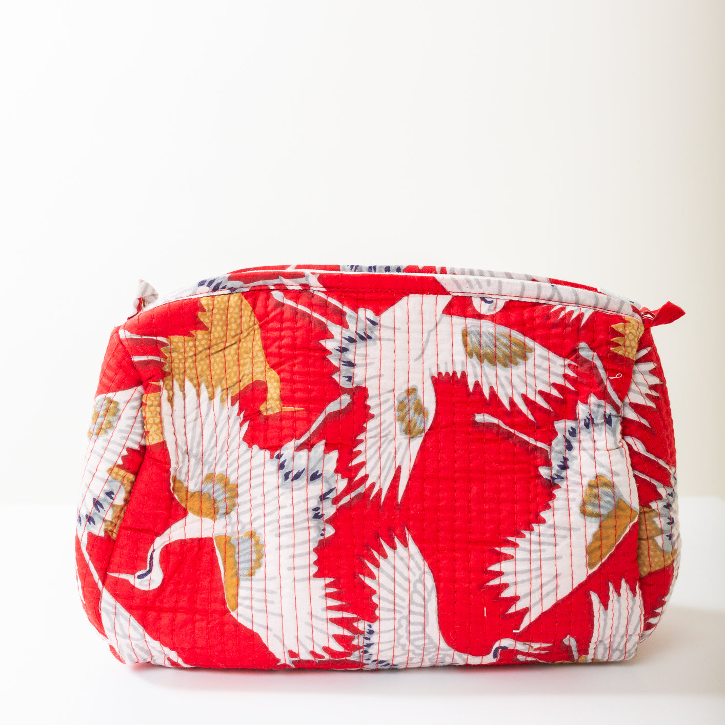Quilted Toiletries Pouch Set