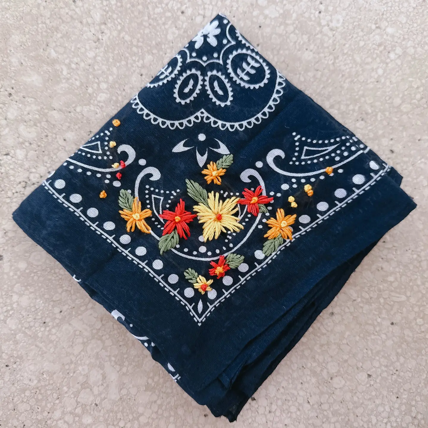 Embroidered Bandanas