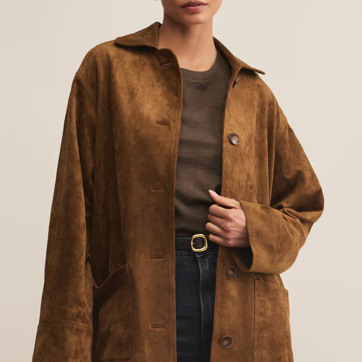 Decker Suede Chore Jacket
