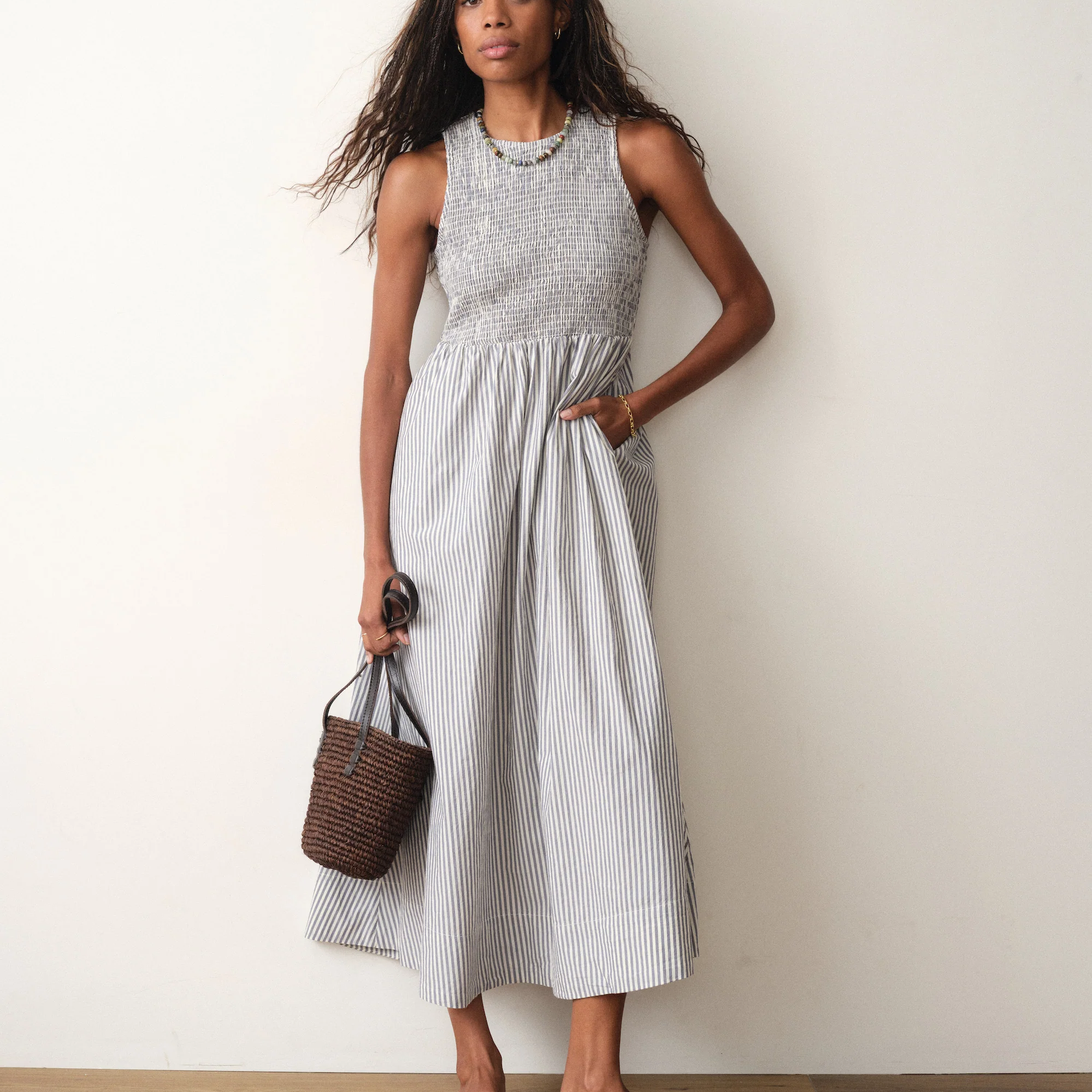 Darcy Poplin Smocked Dress
