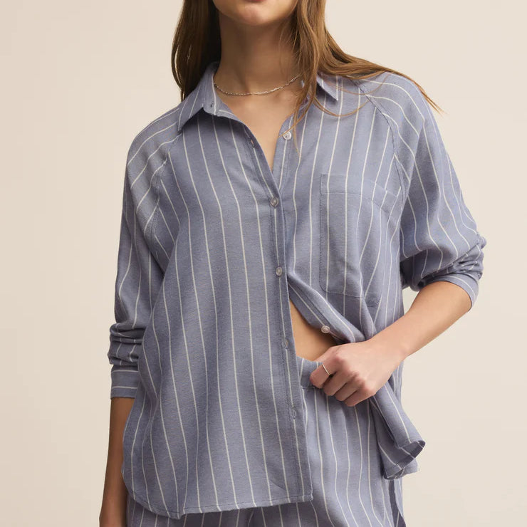 River Plaid Button Up
