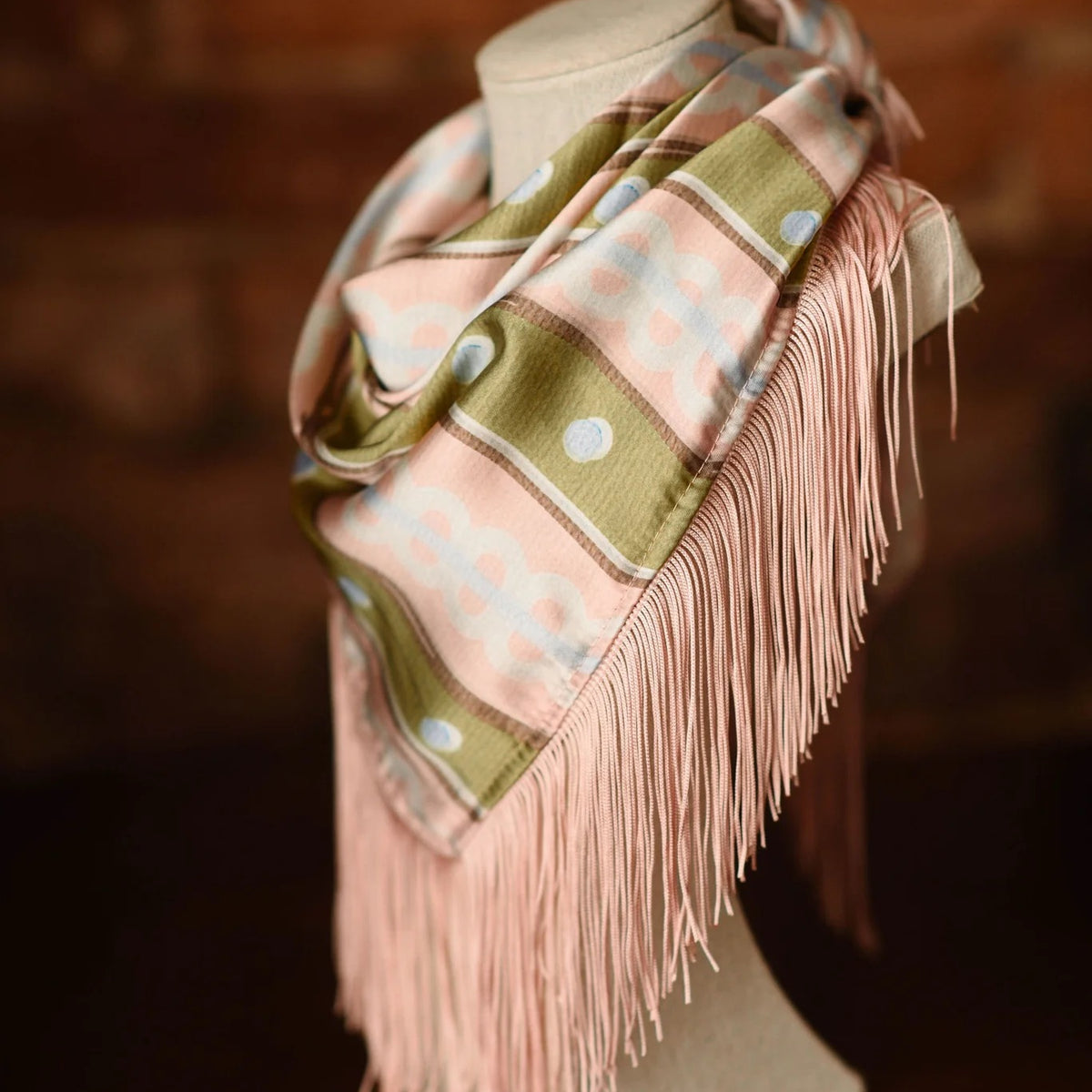 Dots and Stripes Scarf