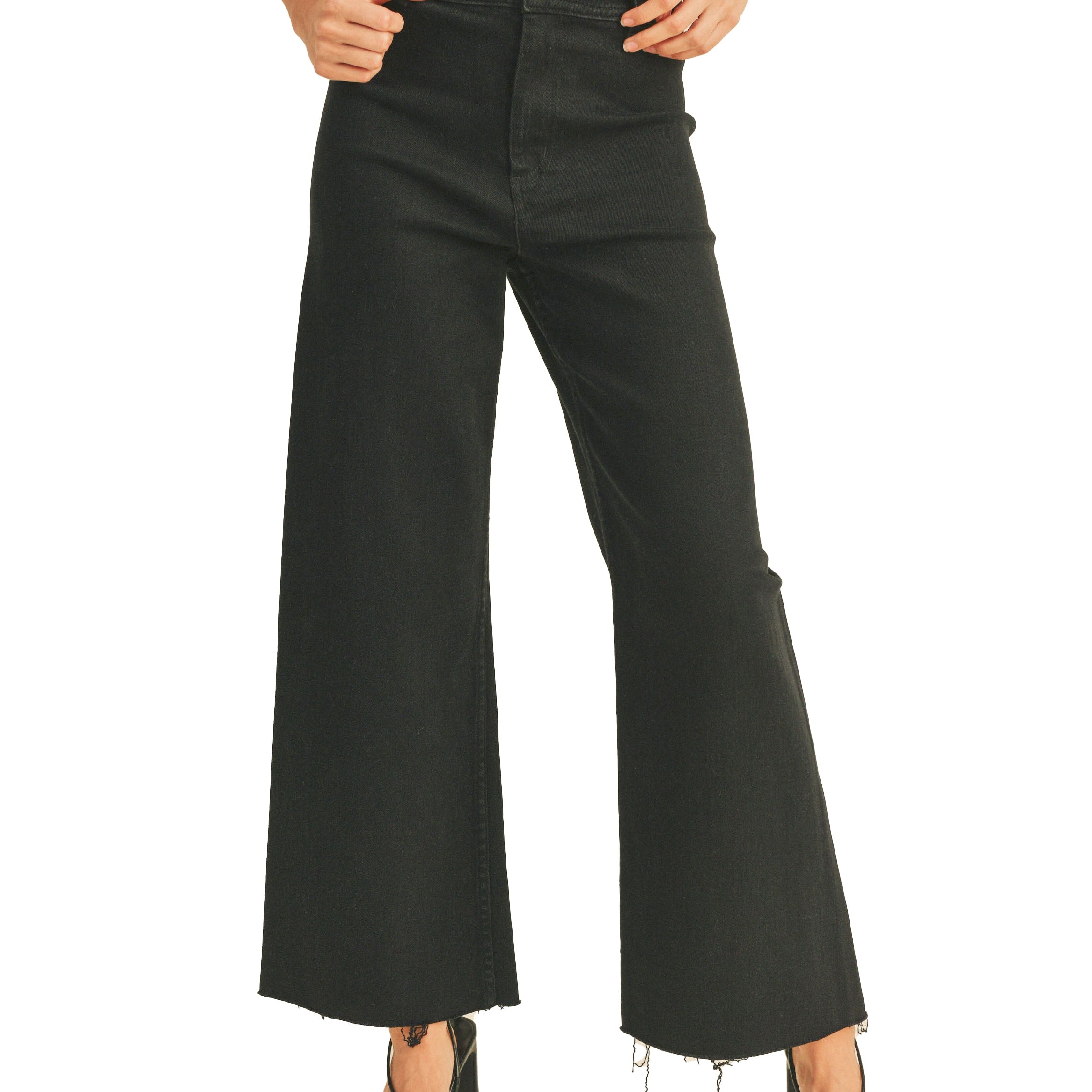 Mae Wide Leg Denim Pants