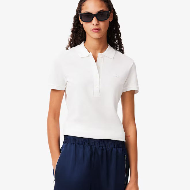 Slim Fit Stretch Mini Piqué Polo