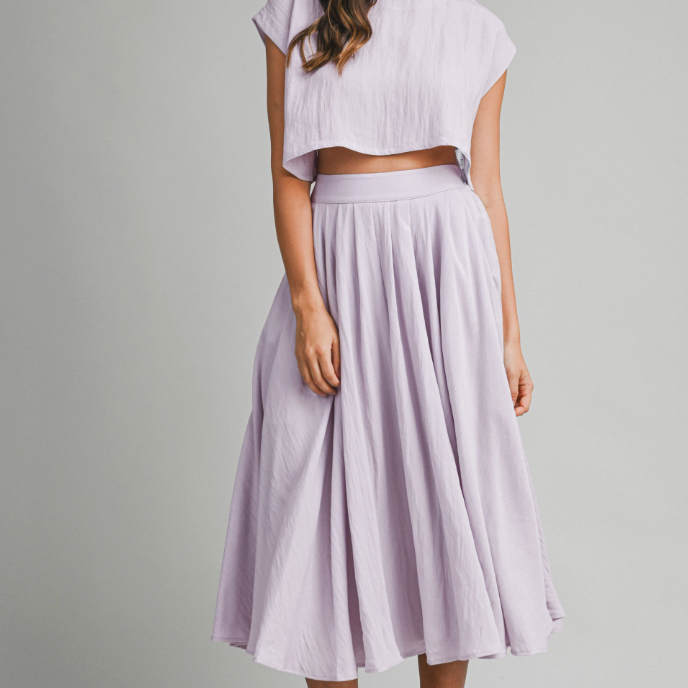 Denver Crop Top and Midi Skirt