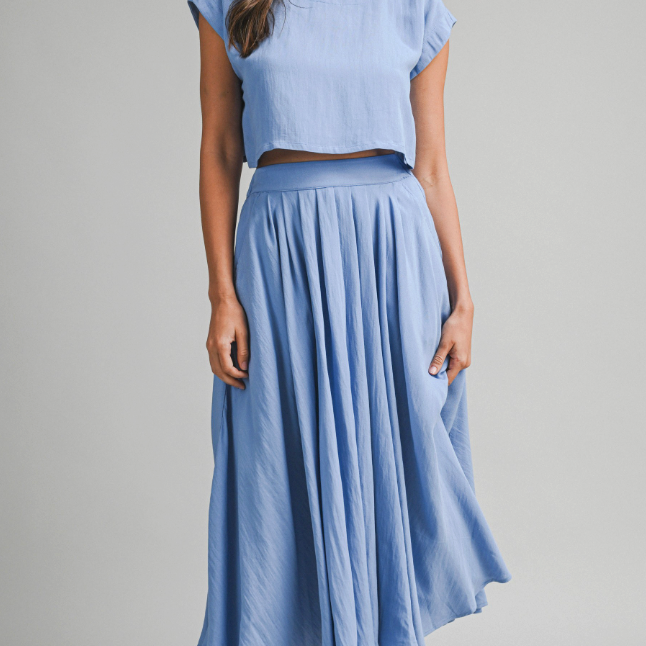 Denver Crop Top and Midi Skirt