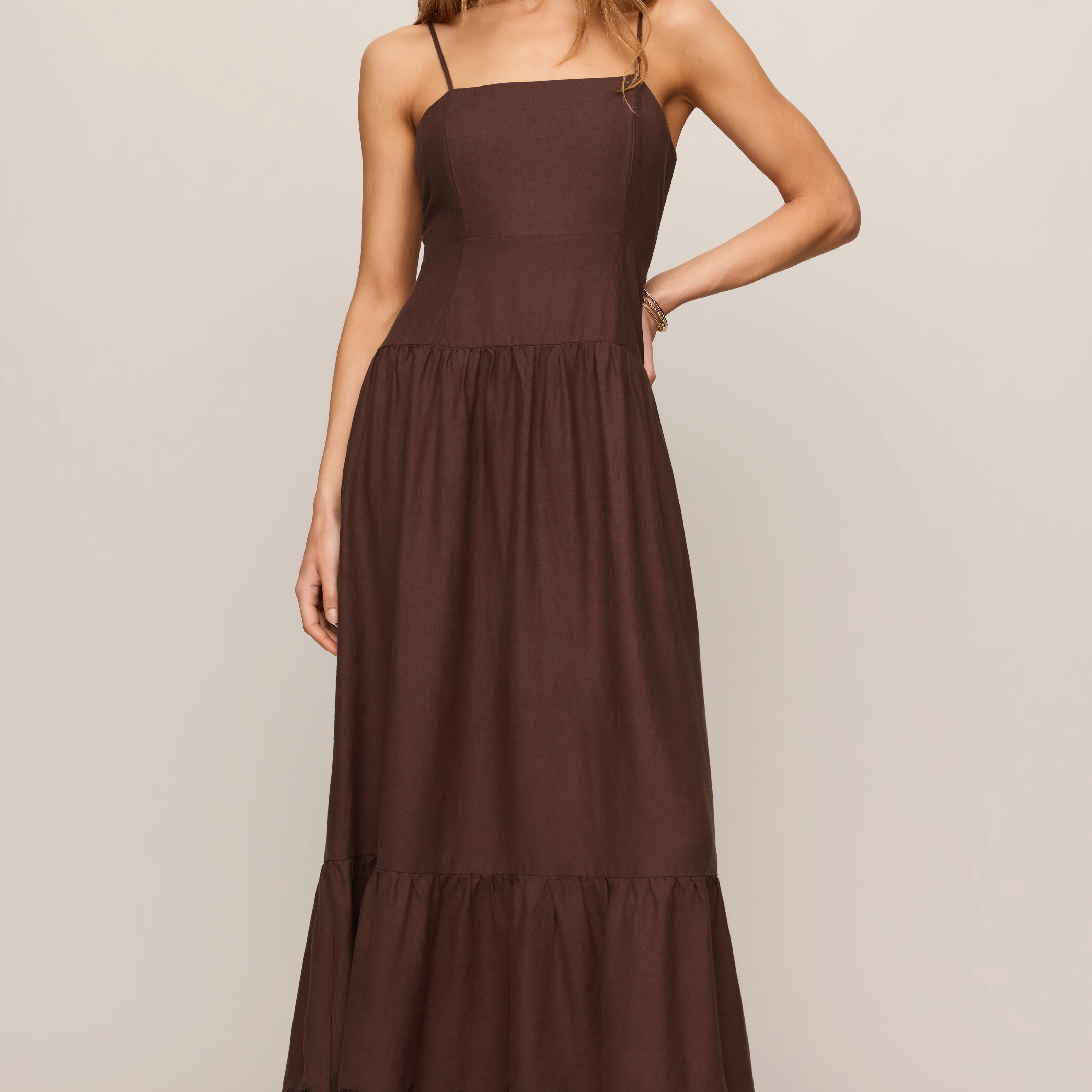 Esti Embroidered Maxi Dress