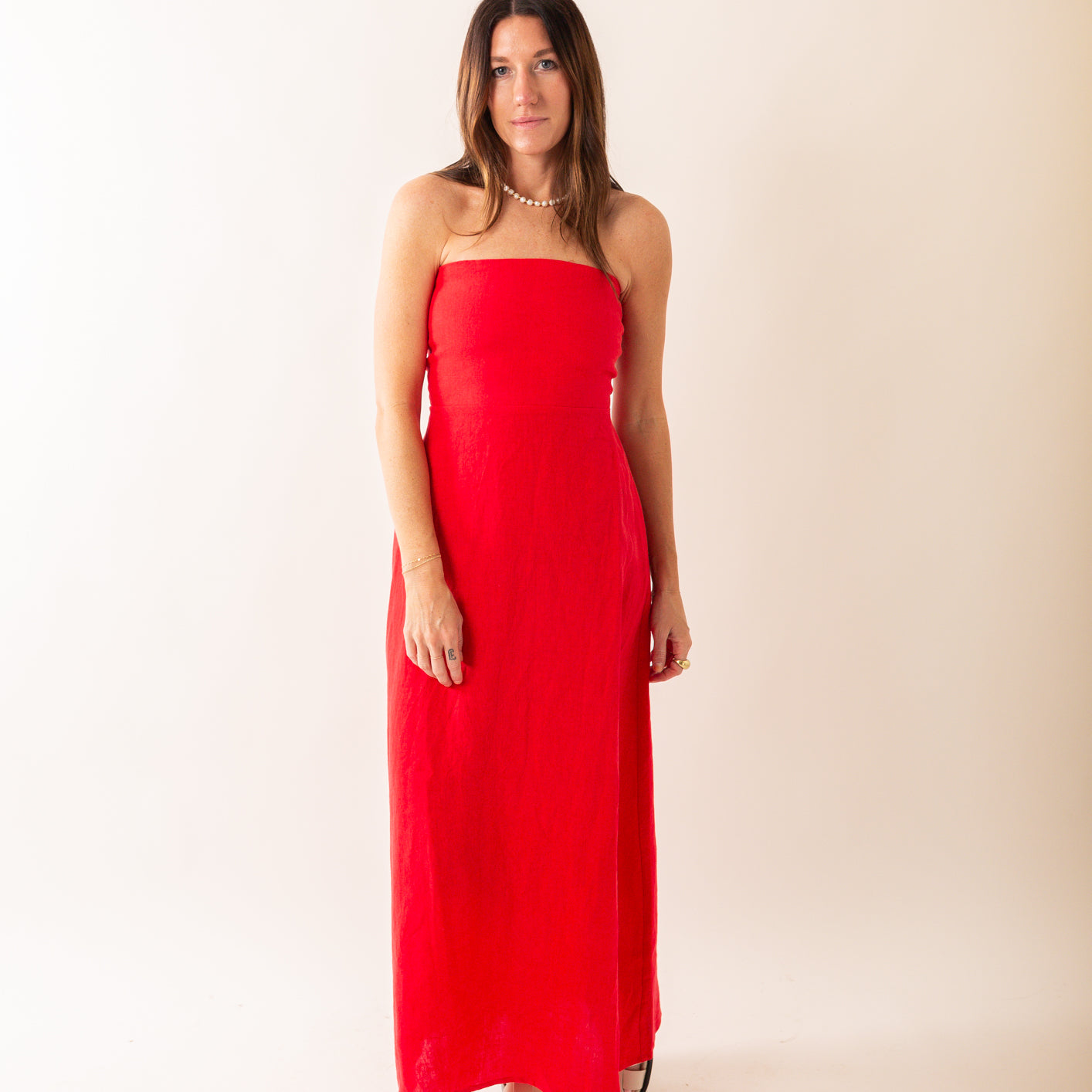 Glenn Strapless Dress