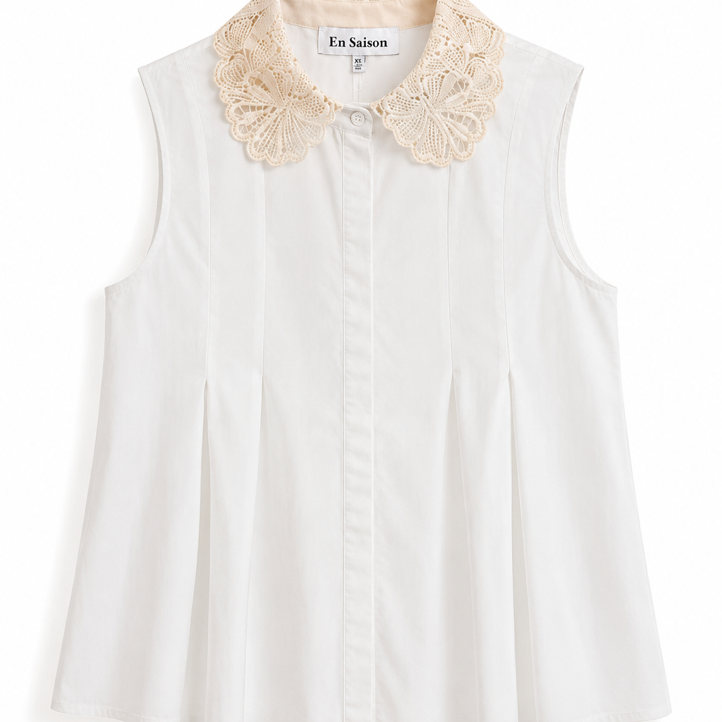 Anna Pleated Top
