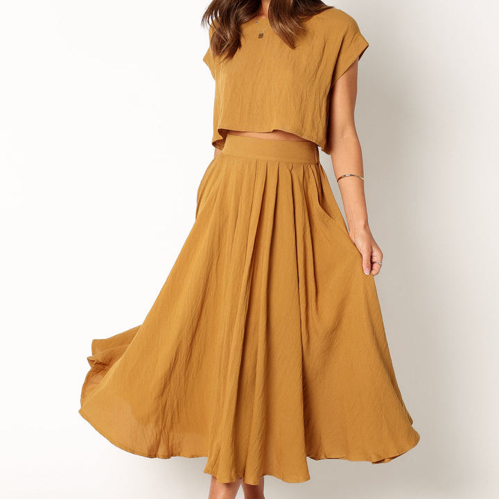 Denver Crop Top and Midi Skirt