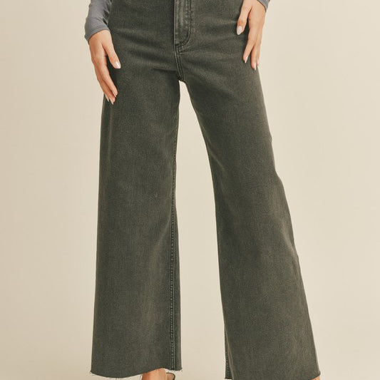 Mae Wide Leg Denim Pants