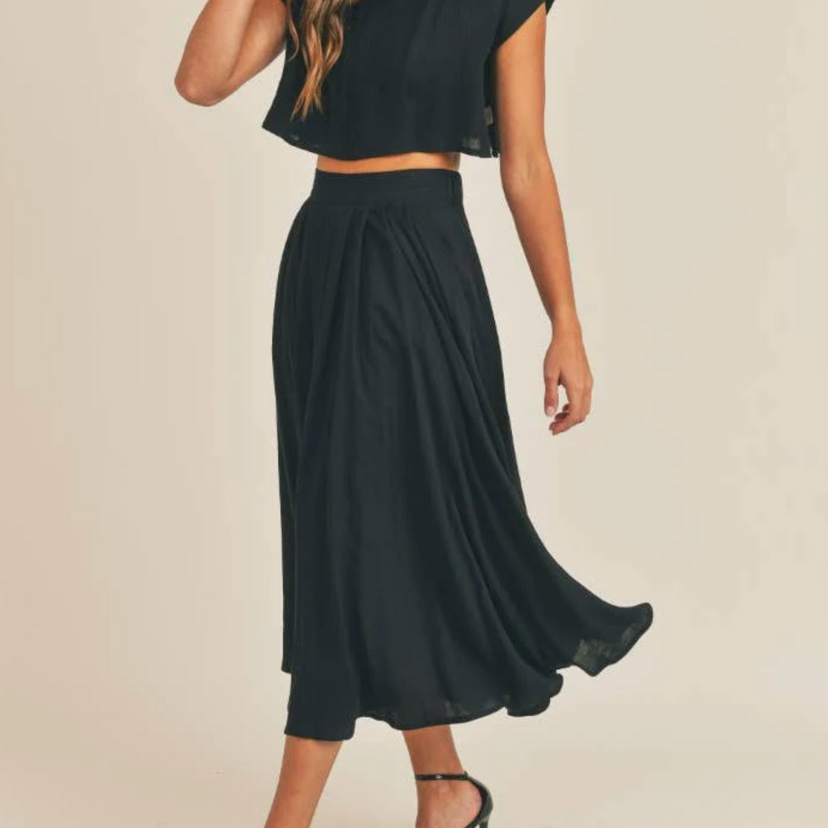 Denver Crop Top and Midi Skirt