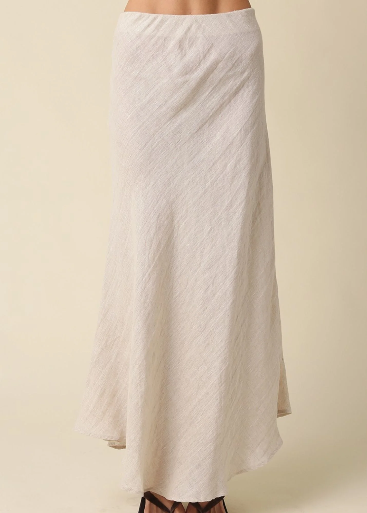 Nadia Linen Maxi Skirt