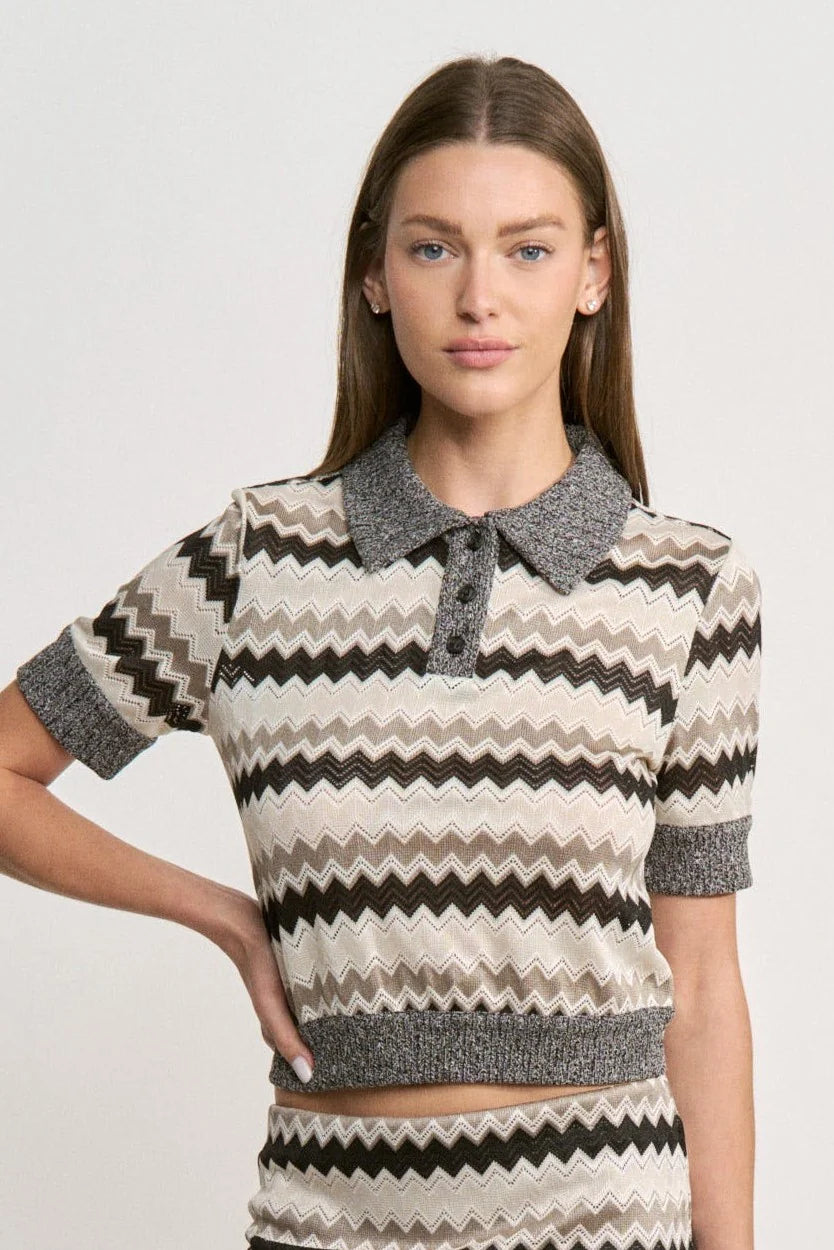Devon Polo Top