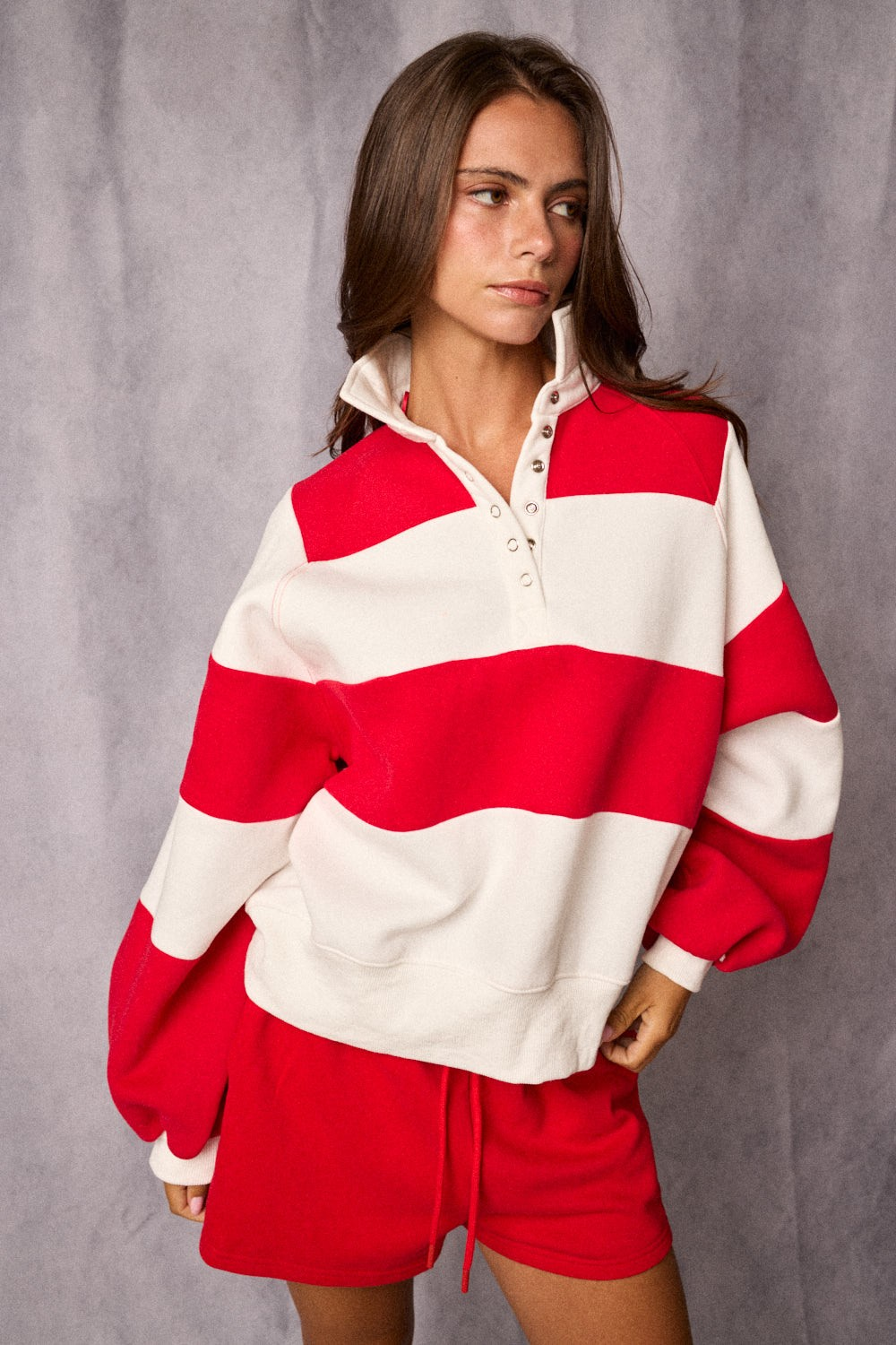 Everly Striped Pullover