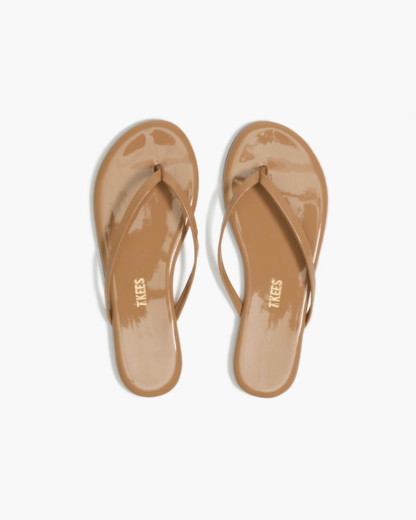 Foundations Gloss Sandal in Cocobutter