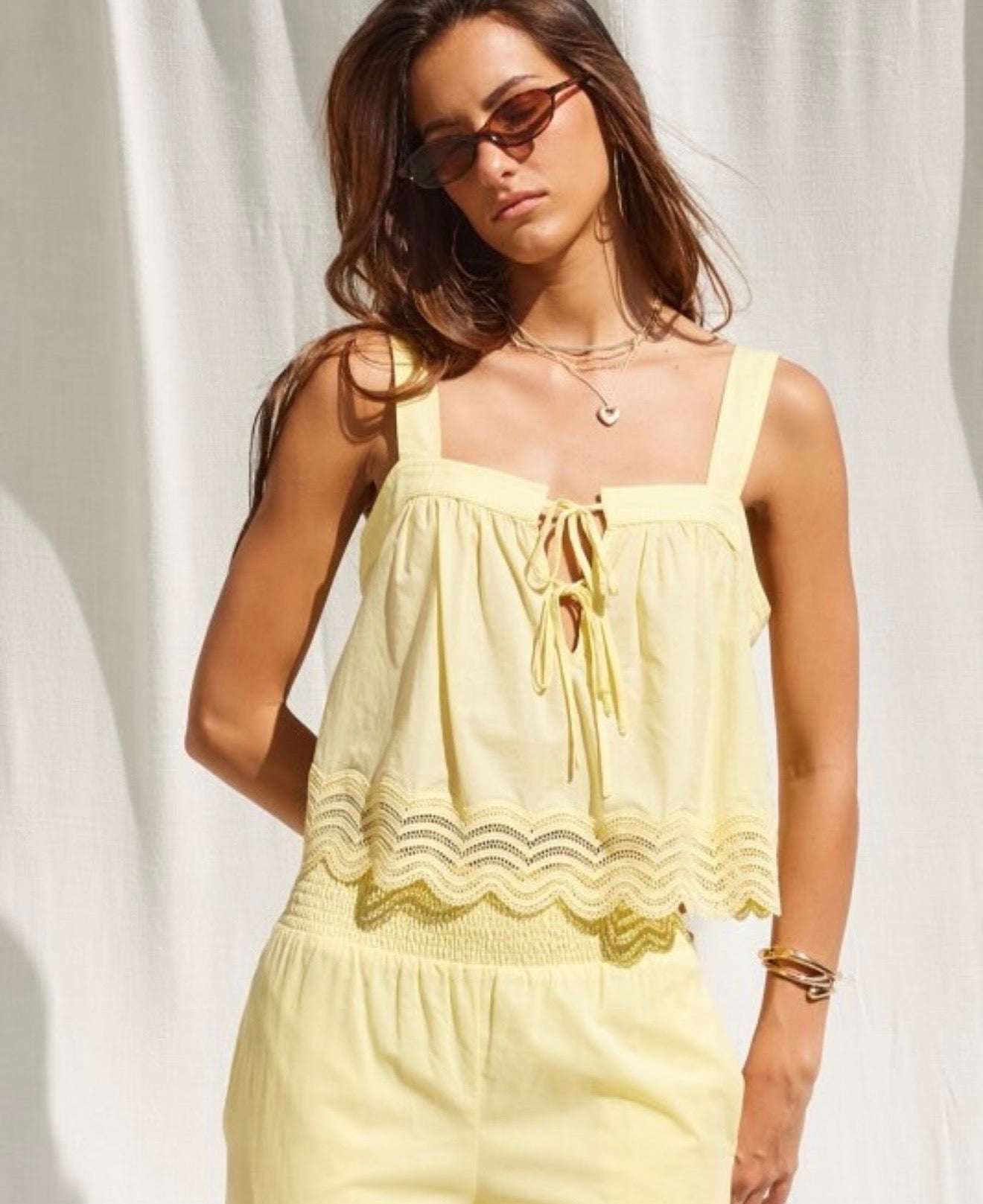 Square Neckline Top