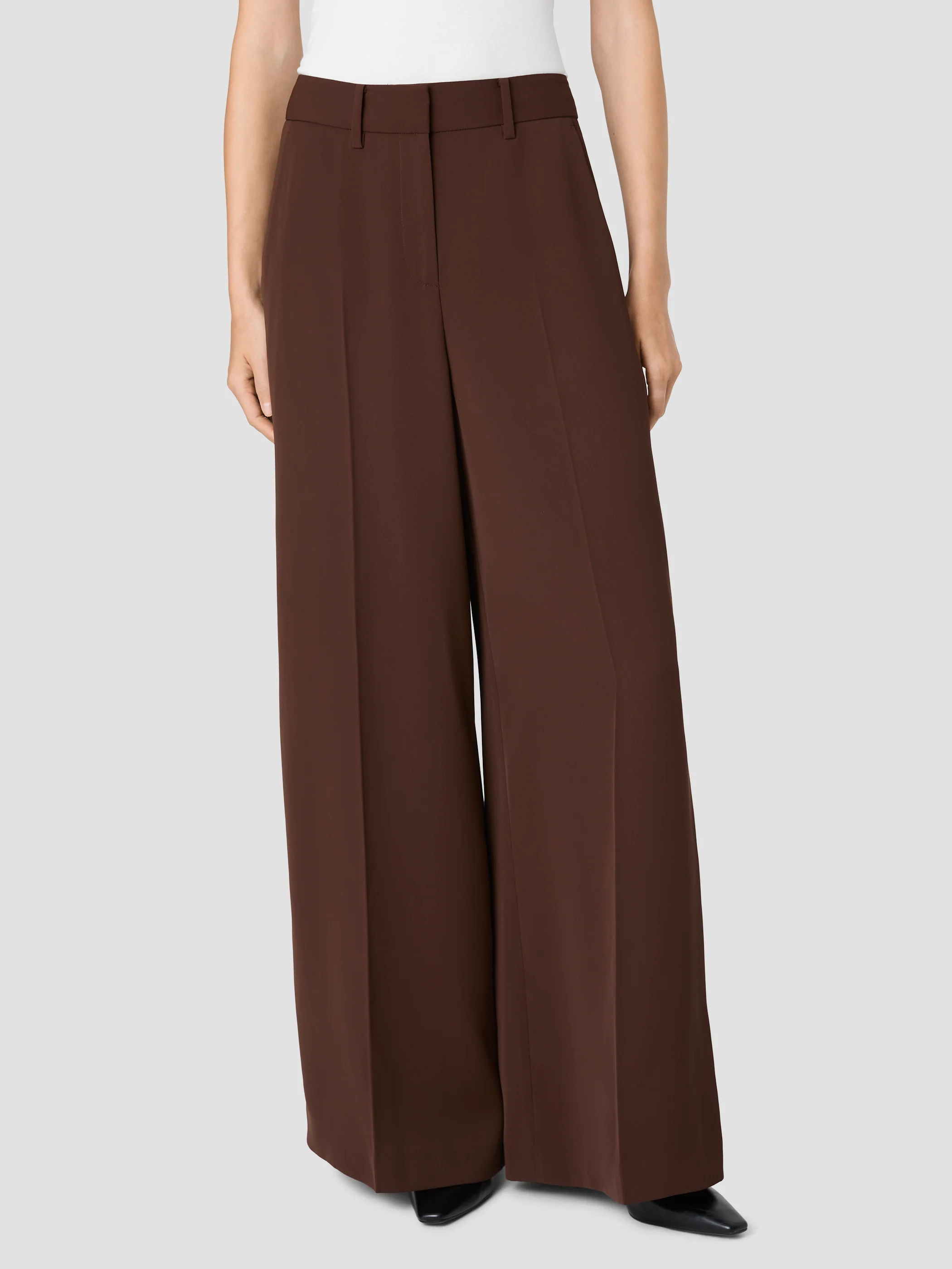 Harry Suiting High Waisted Wide Leg Trousers