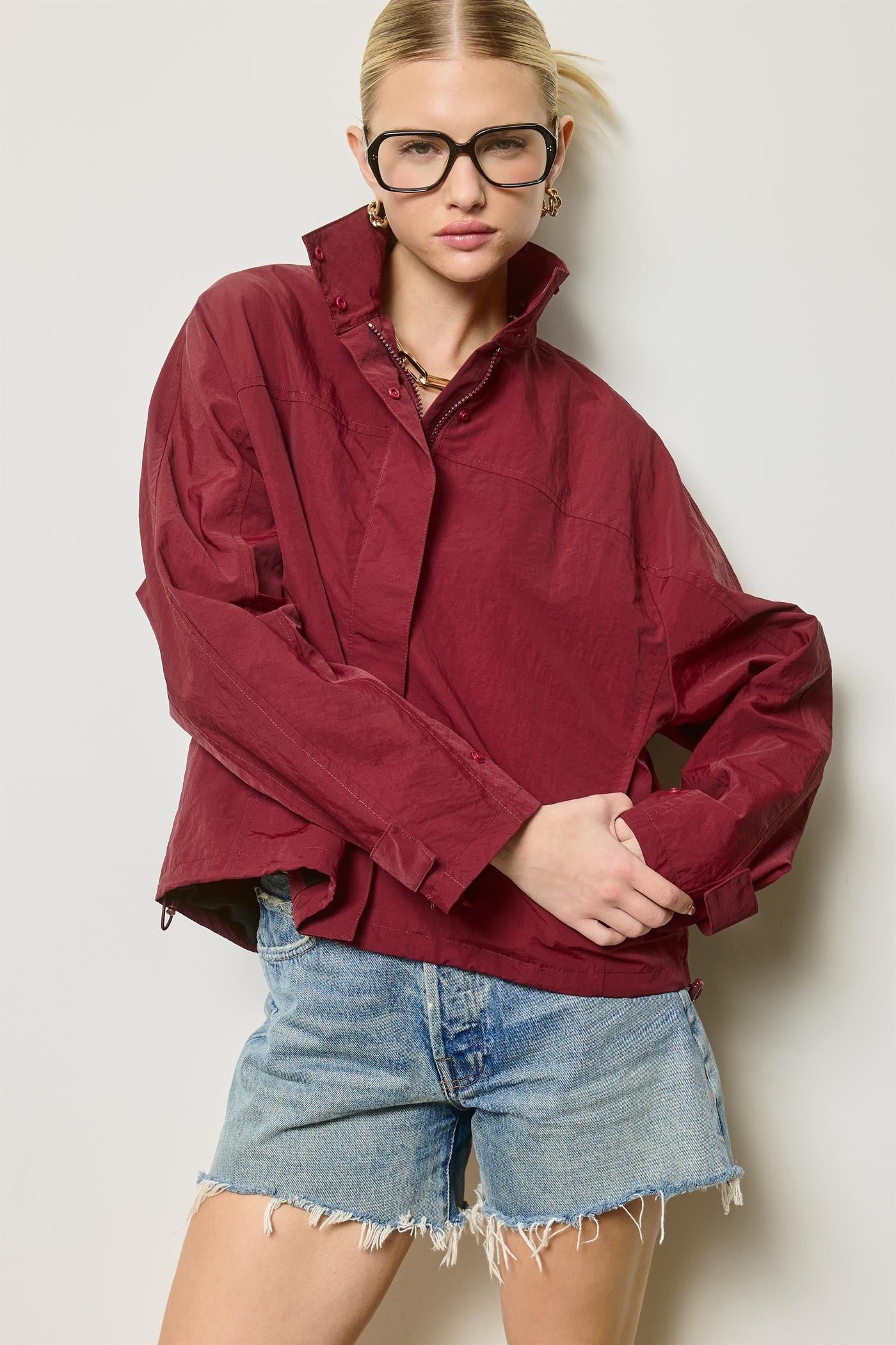 Utility Windbreaker Jacket