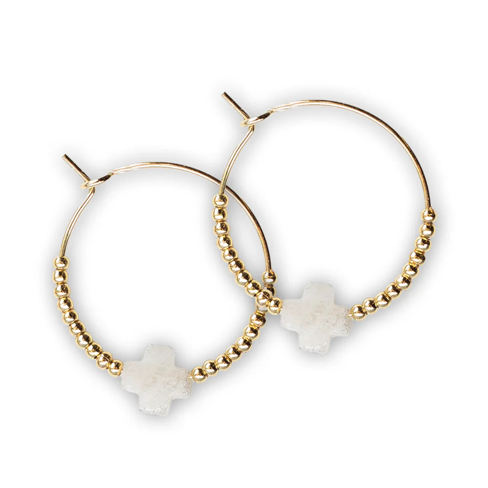 Faithful Cross Earrings