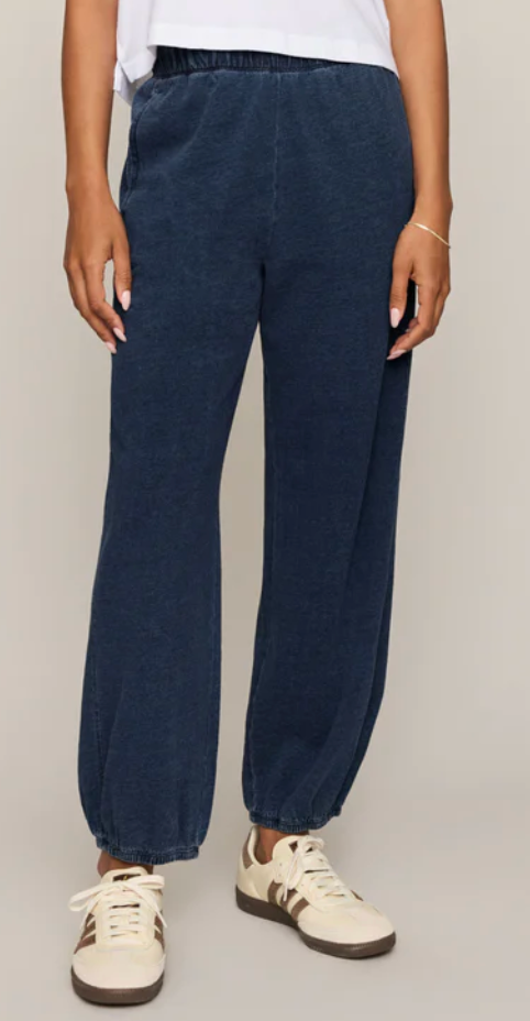 Janie Knit Denim Jogger