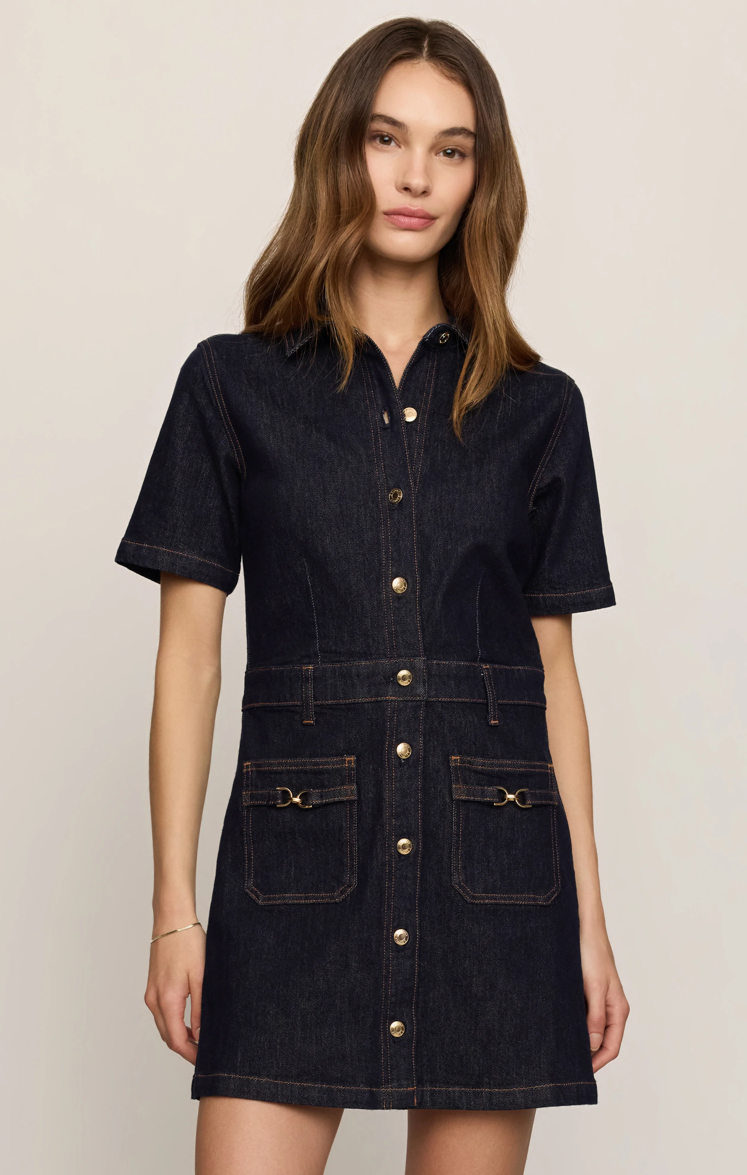 THE CRUSH DENIM DRESS