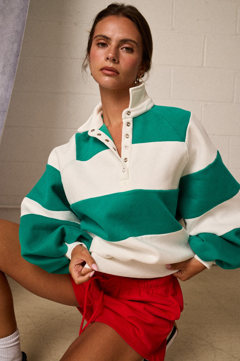 Everly Striped Pullover
