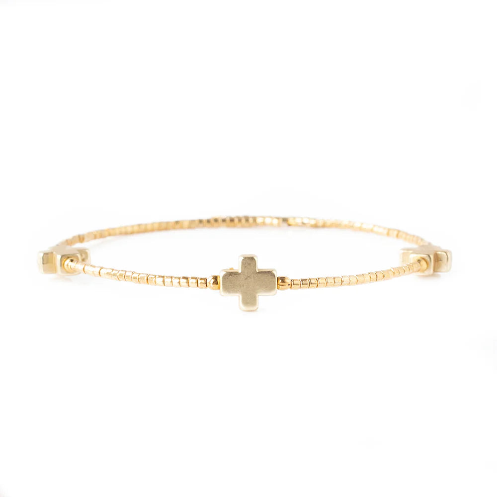Faithful Cross Bangle