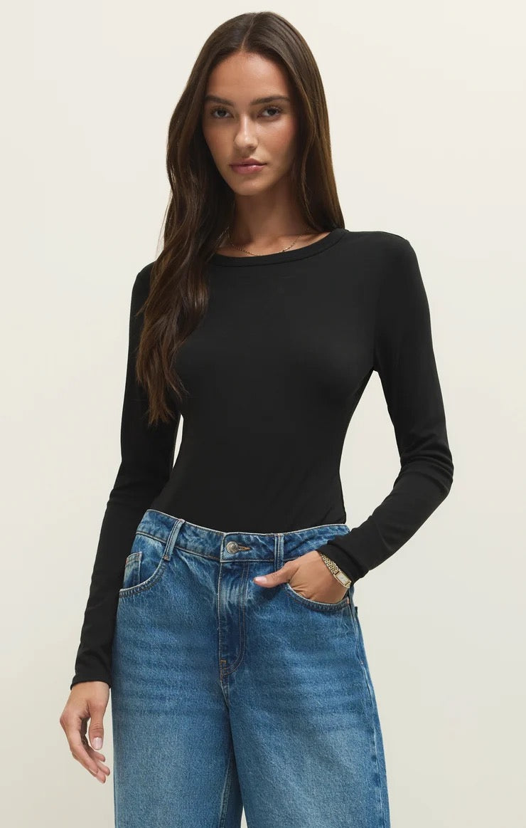 SECOND SKIN CREW LS