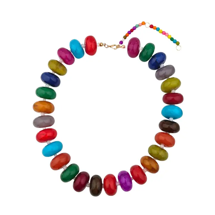 Bailey Chunky Beaded Necklace