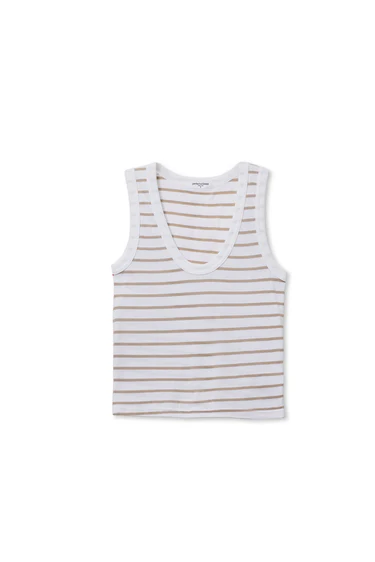 Khara Jersey Stripe Tank