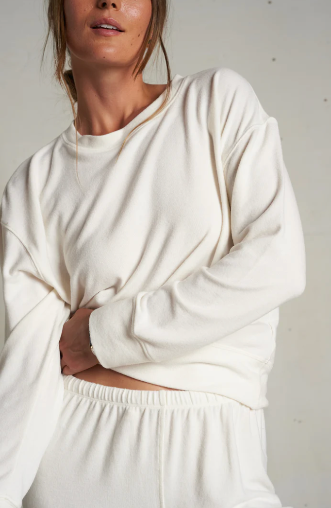 Selma Brushed Sweater Jersey Pullover