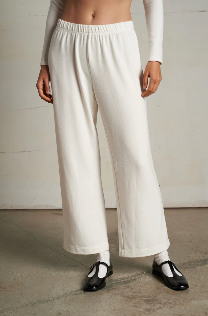 Marcie Brushed Sweater Jersey Pull On Pant