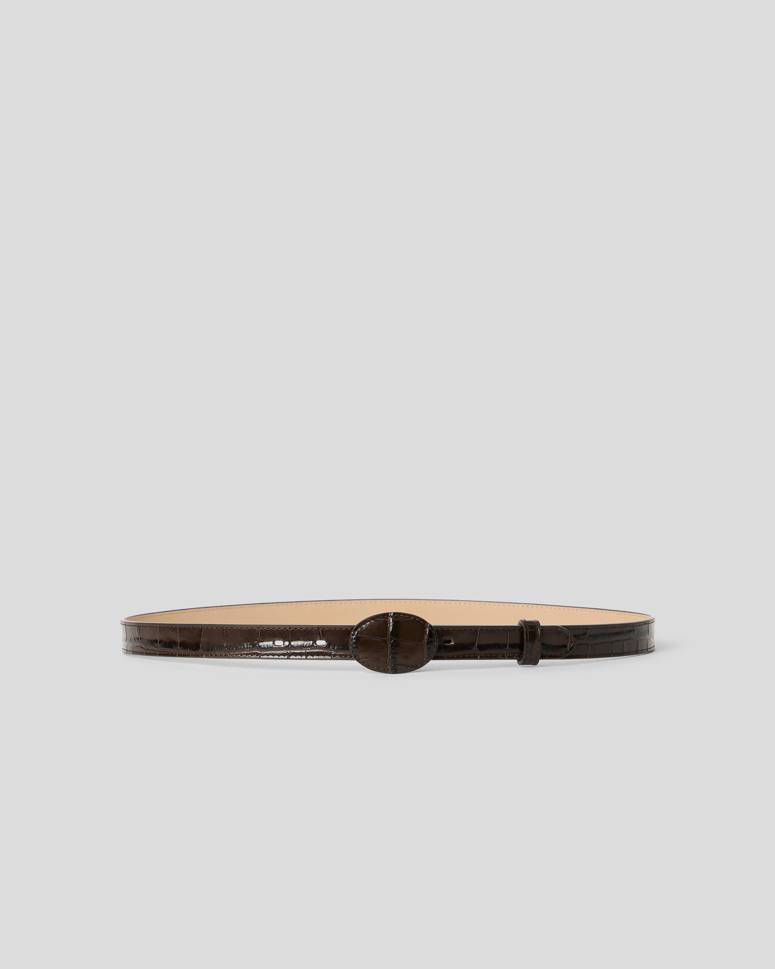 June Croco Belly Belt