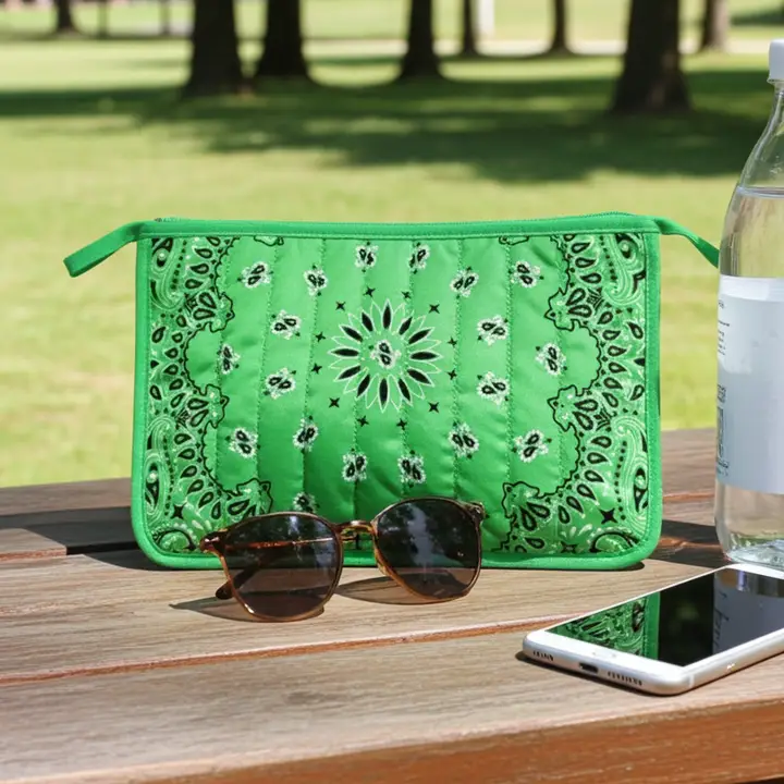 Bandana Print Pouch