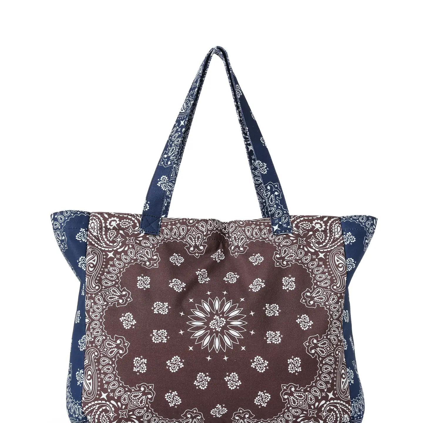 Bandana Print Canvas Tote